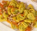 Tortelli di bietoline con salsa di coniglio - Alessandra Spisni