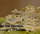 Trofie con carciofi ricotta e mandorle - I men di Benedetta