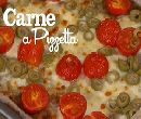Carne a pizzetta - I men� di Benedetta