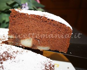 Torta di pere e cioccolato