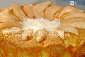 Torta cocco e pere - Antonella Clerici