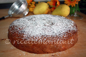 Torta di pere e yogurt