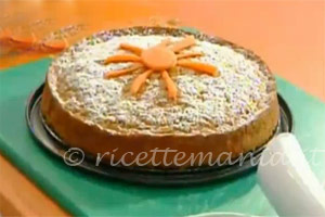 Torta facile di carote - Antonella Clerici