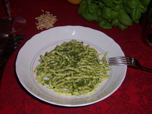 Trofie al pesto